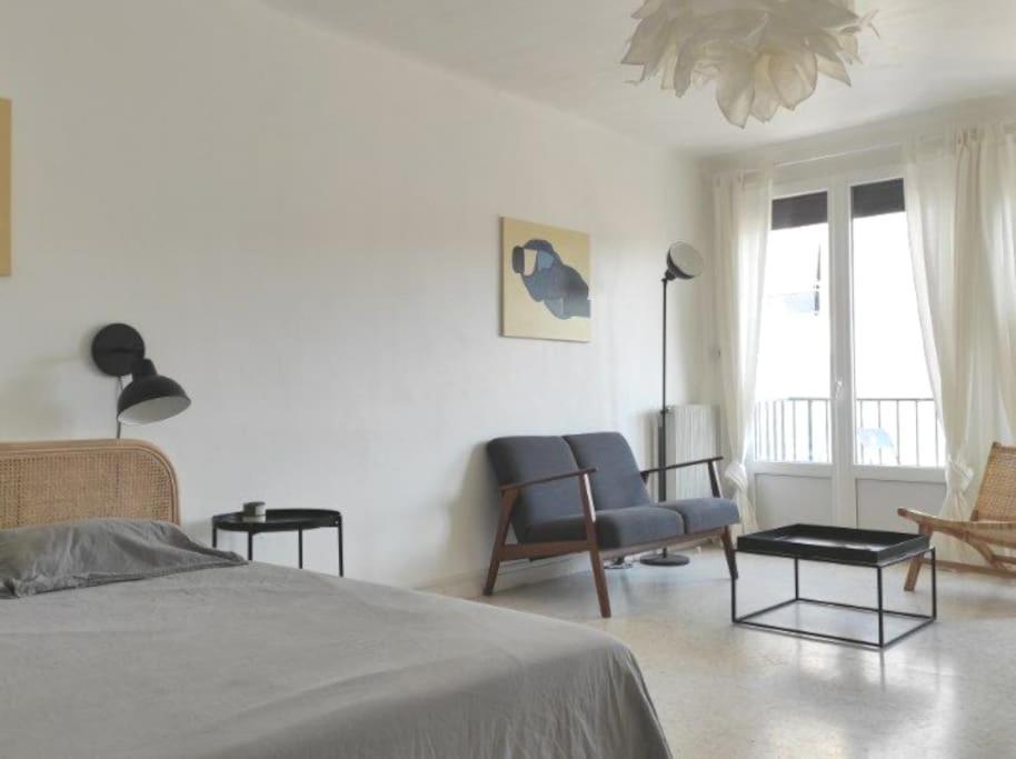 Appartement Cocon traversant deux balcons proche centre à Sète Extérieur photo